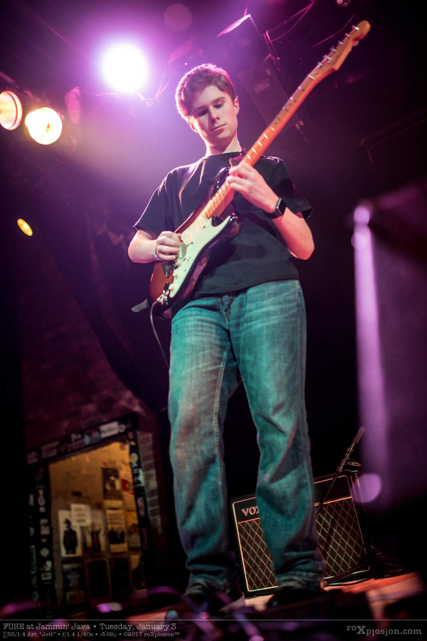 FUSE, Teen Rock Band, Maryland, Award Winning Band, Devin Streight